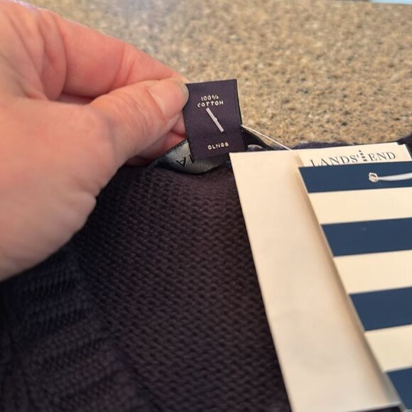 LANDS' END Drifter Pullover V-Neck Sweater Vest *NEW* - Picture 6 of 13